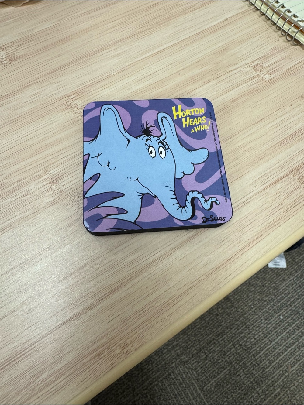 Horton Hears A Who! Dr. Seuss square magnet! Cute!